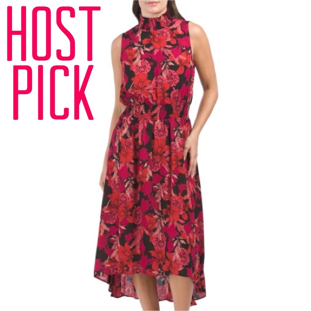 nanette Nanette Lepore Floral Midi Dress